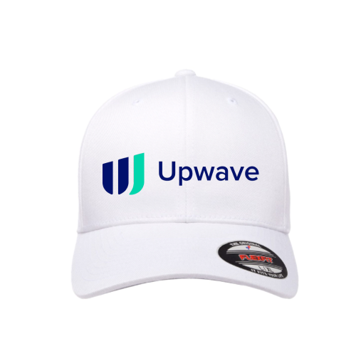 Upwave Flexfit Hat - White-Khaki