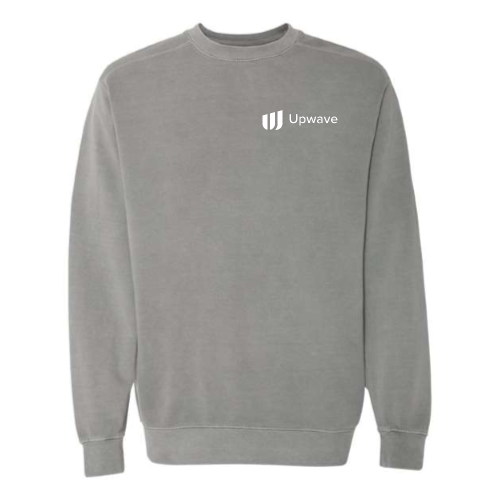 Upwave Unisex Pigment-Dyed Crewneck Sweatshirt