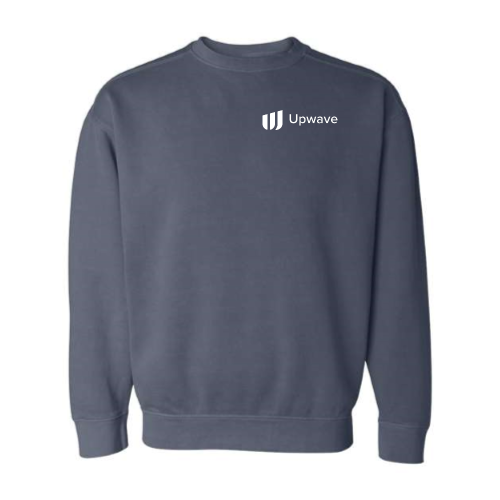 Upwave Unisex Pigment-Dyed Crewneck Sweatshirt