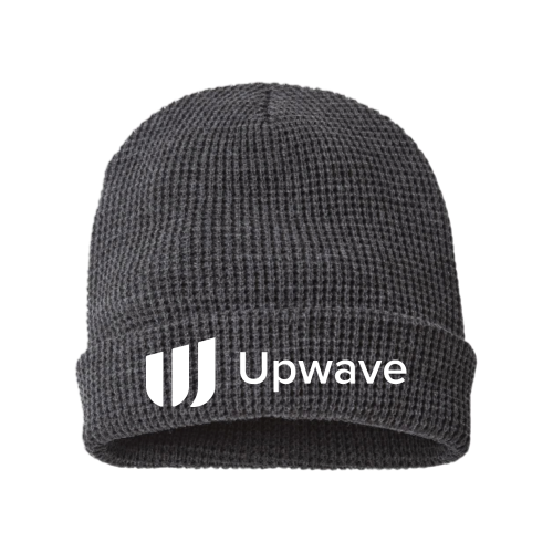 Upwave Waffle Knit Cuffed Beanie