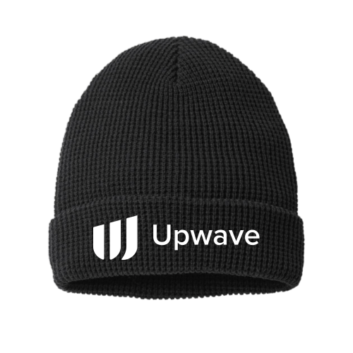 Upwave Waffle Knit Cuffed Beanie